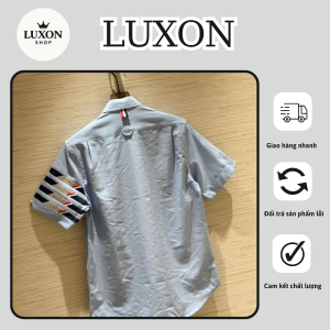 Áo sơ mi xanh nước biển