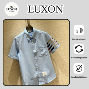 Áo sơ mi xanh nước biển