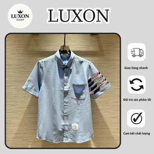 Áo sơ mi xanh nước biển