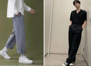 Cách Phối Đồ Với Quần Jean Baggy Nam