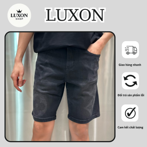 Quần Short LV Họa Tiết Chìm – Đẳng Cấp Tối Giản