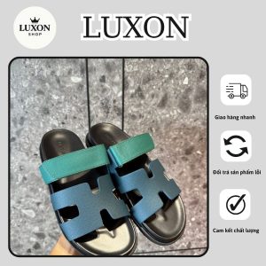 Dép Hermes Oran Luxon Nam Chính Hãng – Da Bò Cao Cấp, Êm Chân, Dễ Phối
