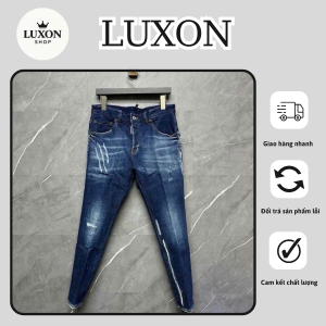 Quần Jean vải denim co giãn tốt