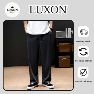 Quần dài ống rộng lụa băng