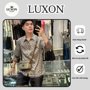 Áo sơ mi cộc tay Dior